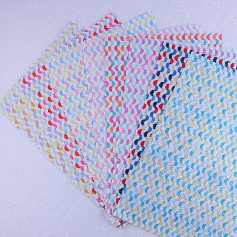 

A4 20 * 36cm flash artificial leather set vinyl base material artificial leather sewing clothing hair bow handicraft material