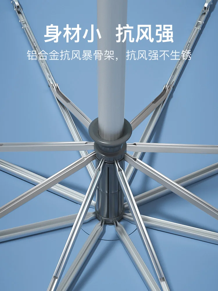 Windproof Automatic Umbrella Men's Large Luxury Blue Waterproof Business Gift Lady Parasol KK60YS | Дом и сад