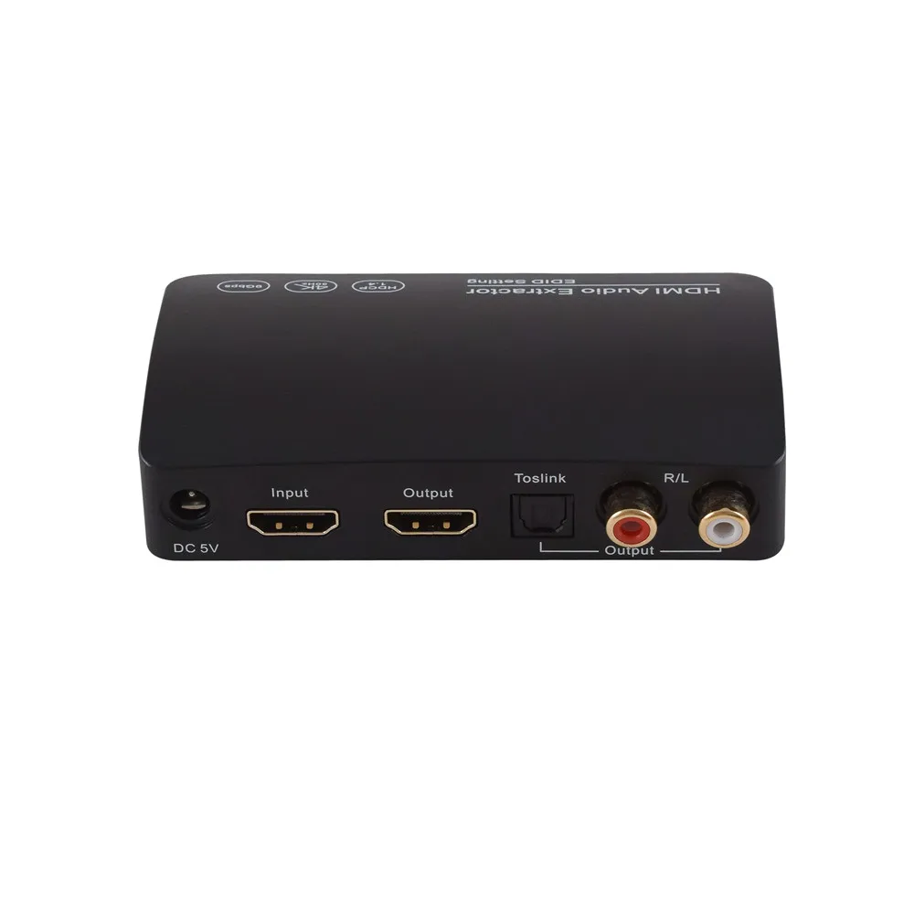 Аудио экстрактор конвертер 1080 CH разделитель Spdif P/4K стерео аналоговый HDMI