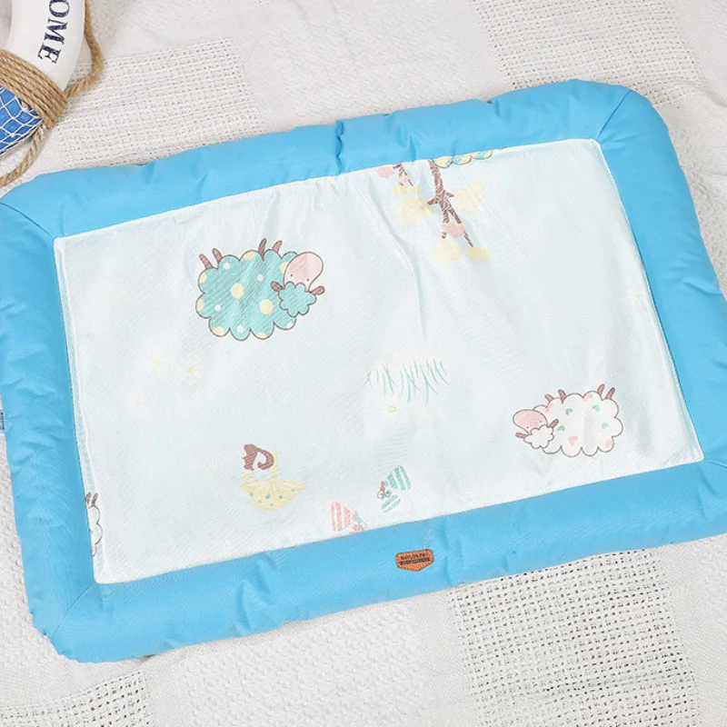 

Summer Ice Silk Breathable Cat Litter Pet Mat, Dog Supplies Kennel