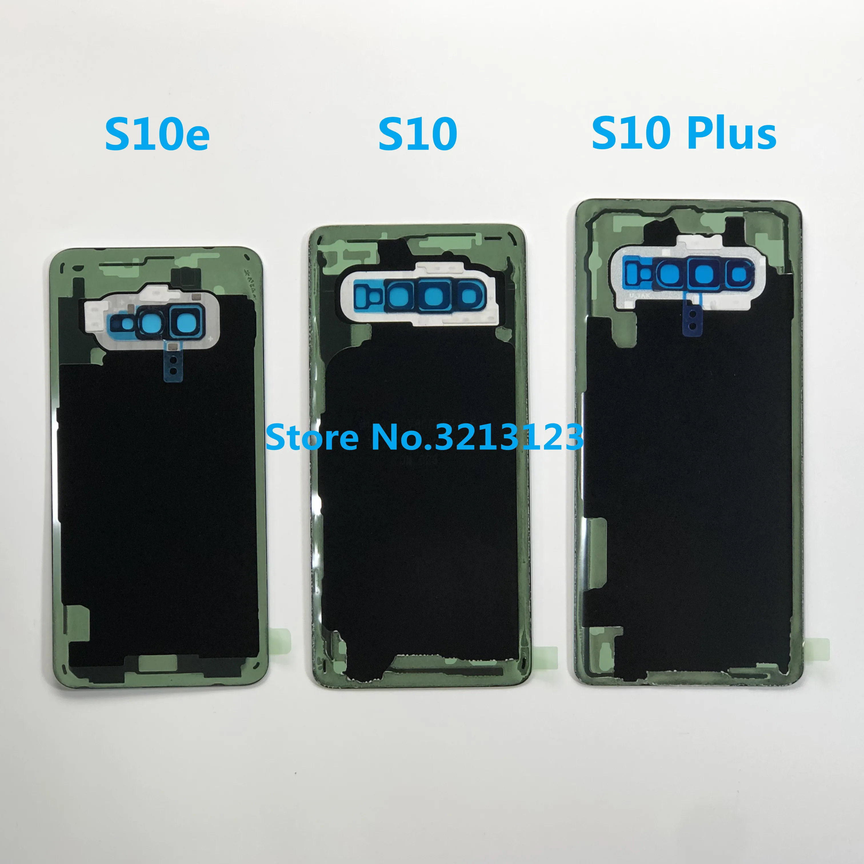 Сменное стекло для Samsung Galaxy S10 G973F + G975F S10E G970 чехол аккумулятора Корпус задней
