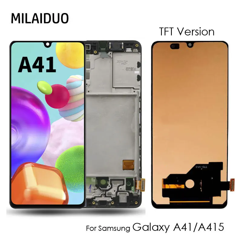 ЖК дисплей 6 1 дюймов Incell TFT для Samsung Galaxy A41 SM A415F A415 сенсорный экран дигитайзер в