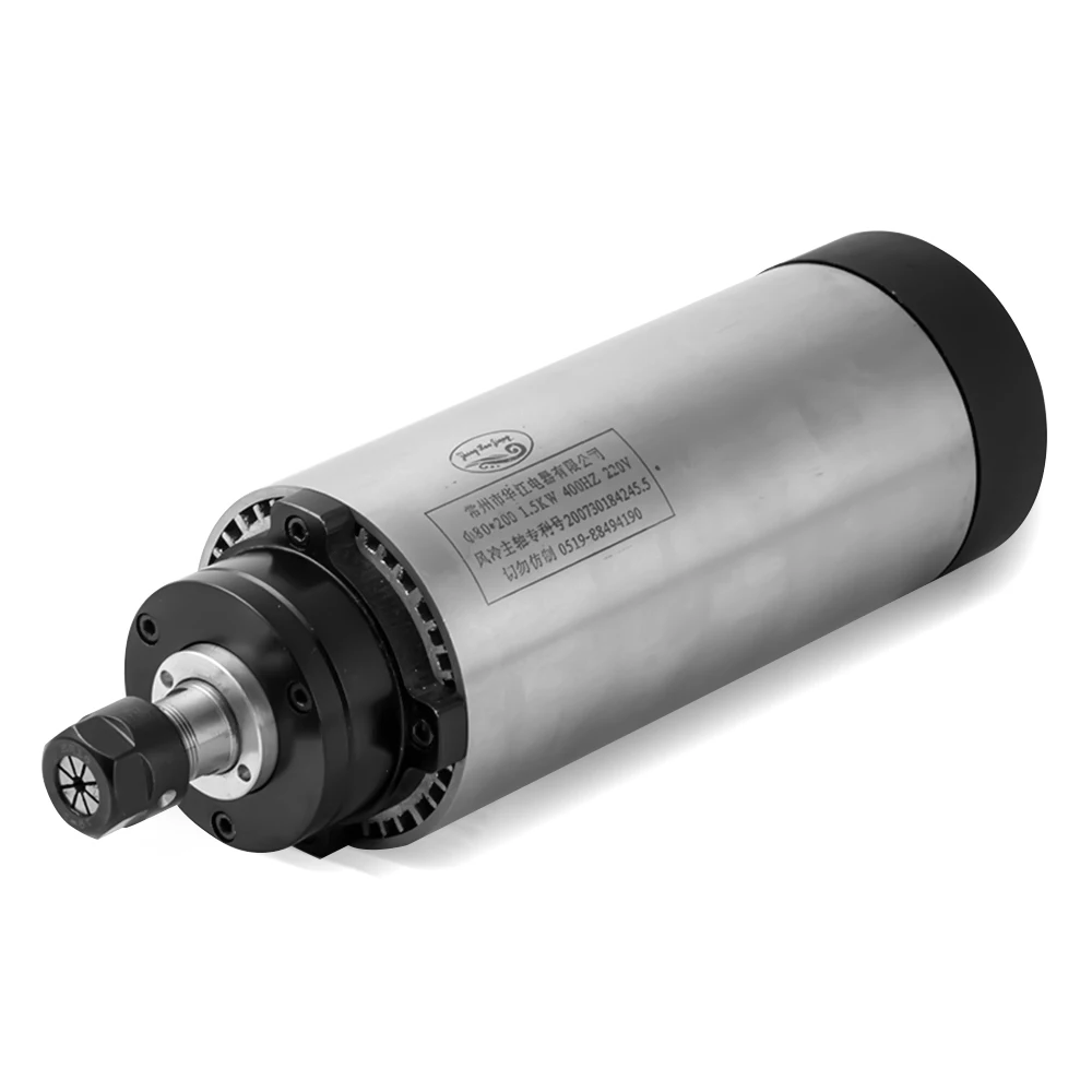 Фото 1.5kw ER16 Air Cooled Spindle + 1.5KW 220V Inverter +80MM Clamp 1set er16 for CNC Engraving milling machine Инструменты 1.5kw ER16 Air Cooled Spindle + 1.5KW 220V Inverter +80MM Clamp 1set er16 for CNC Engraving milling machine Инструменты