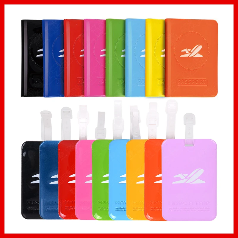 Fashion Women Men Passport Cover Pu Leather 2021 Credit Card Passport Holder Packet Wallet Purse Bags Pouch