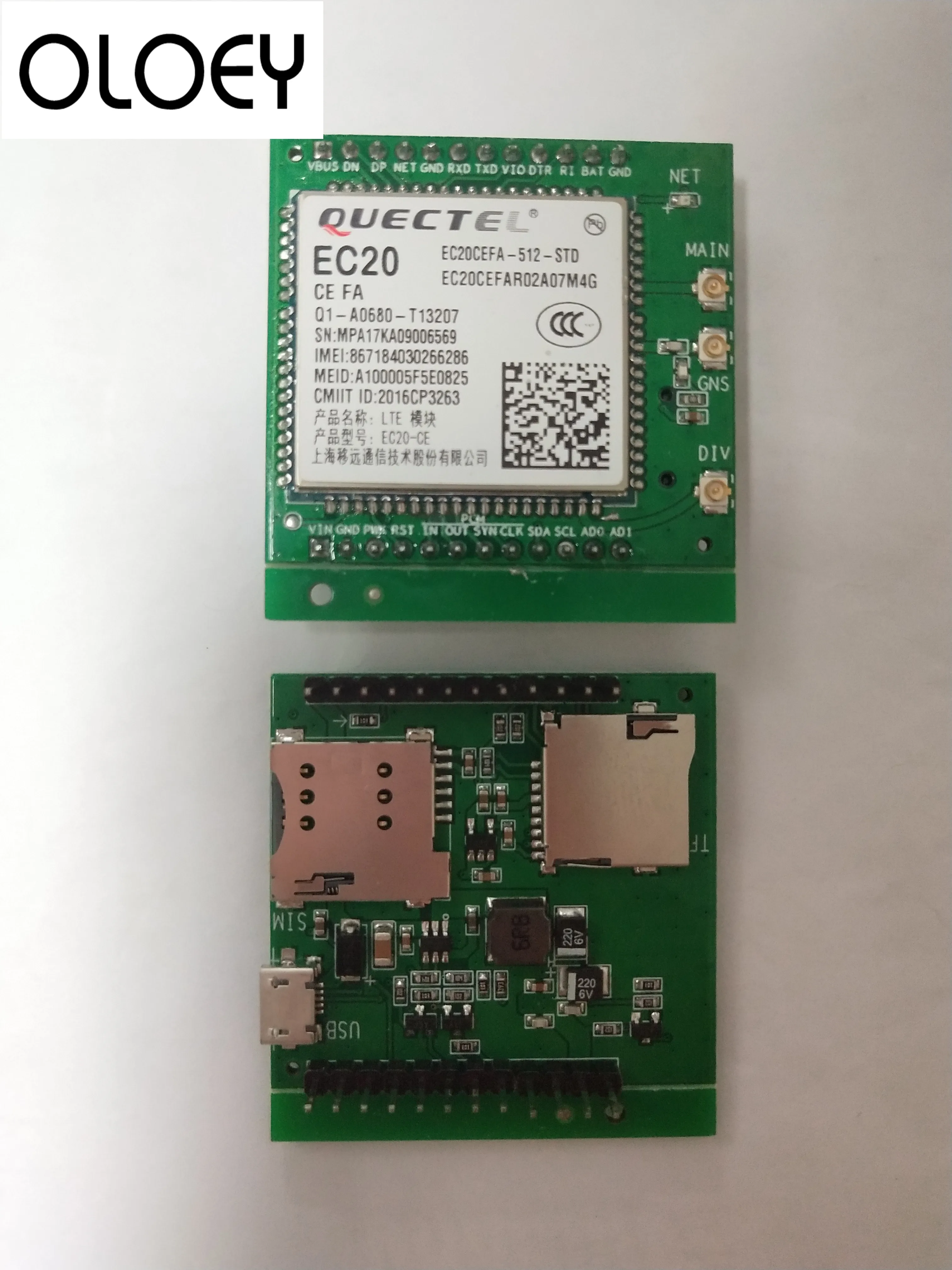 EC20 EC20CEFA-512-STD модуль LTE макетные платы с слотом для карт ttl |