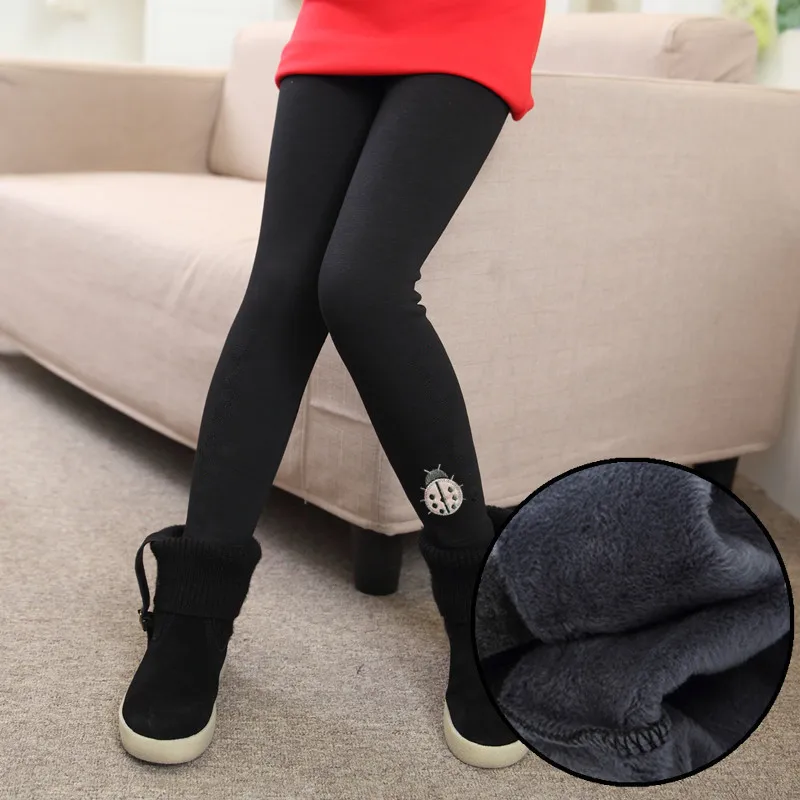Pants as shown Леггинсы для девочек; зимние штаны; детские штаны; леггинсы для девочек; теплые флисовые брюки с имитацией двух предметов; детская юбка; брюки - Цвет: Pants as shown