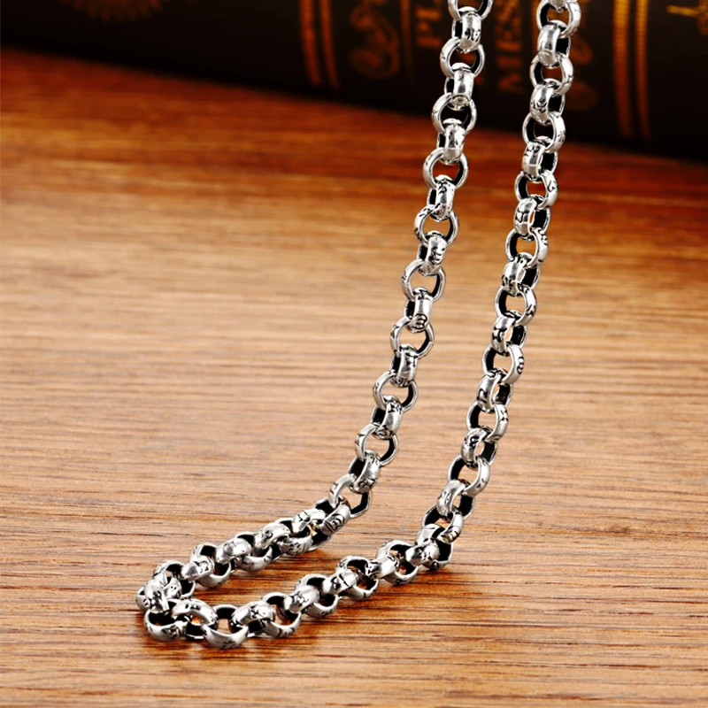 Хирургическое кольцо ZABRA из стерлингового серебра 925 пробы с пряжкой в виде буквы