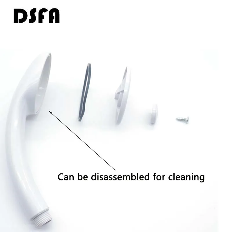 Съемная и моющаяся Лейка для душа АБС-пластик насадка под давлением ручной