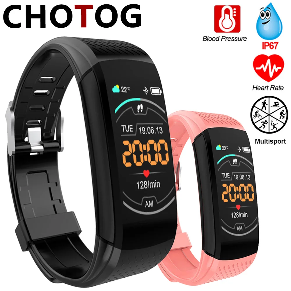 Фитнес браслет Ip67 Водонепроницаемый фитнес трекер Смарт измерение