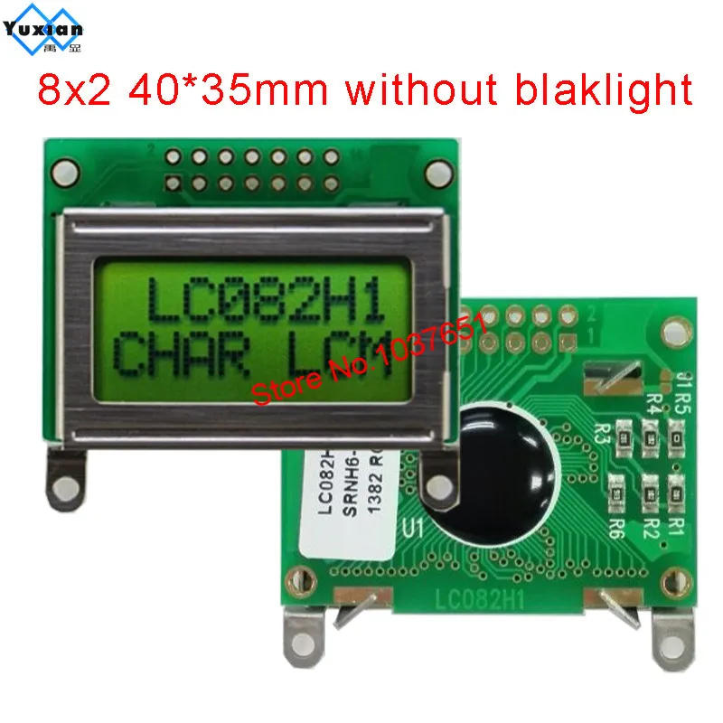 ЖК модуль 8x2 мини маленький экран LC082H1 HD44780 SPLC780D1 хорошее качество|screen|screen greenscreen