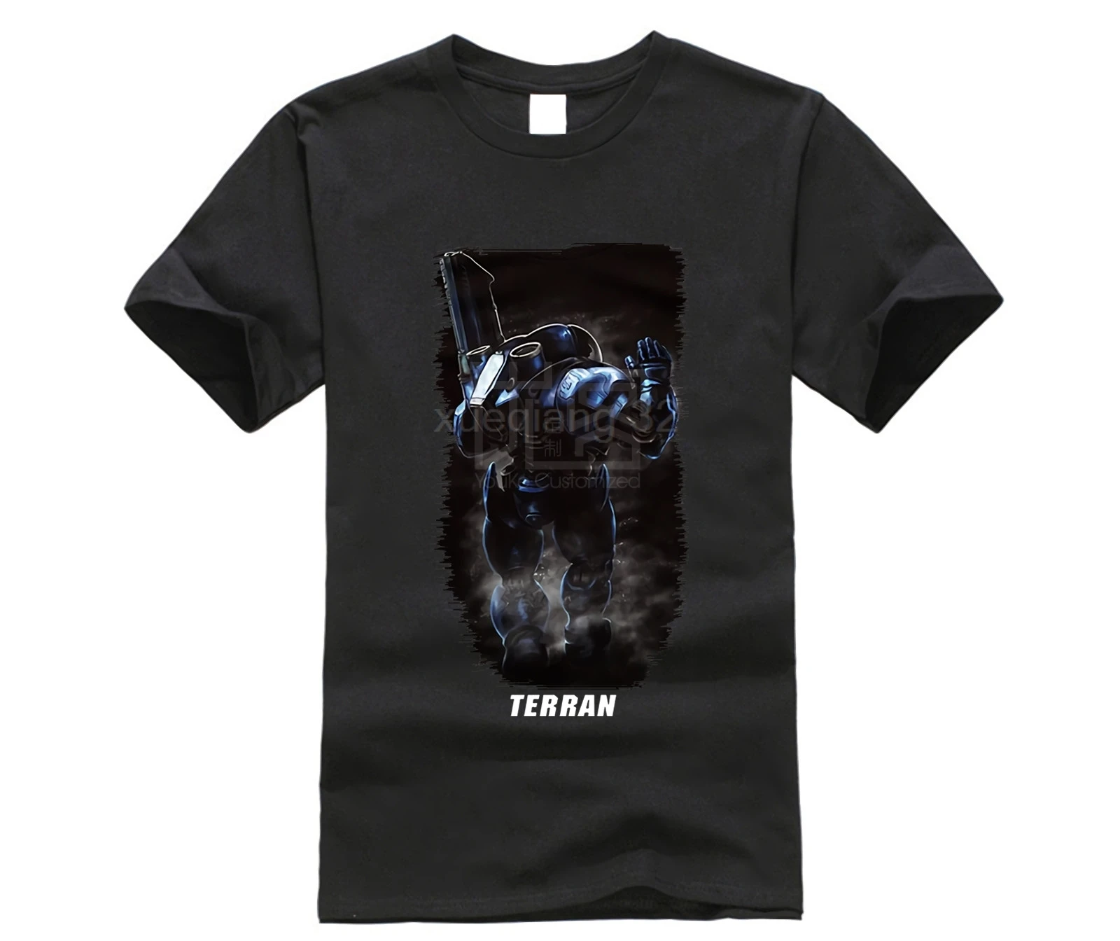 TEE7 Game Star Cotton T shirt Protoss Zerg Terran Short sleeve O neck shirts Mens футболка|Мужские футболки| |