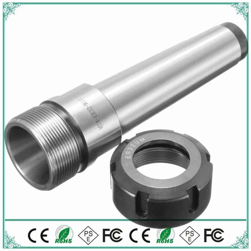 

Spindle High-precision MT4 MTB4 ER25 ER32 ER40 Spindle chuck with CNC wagon milling machine extension 1PCS M16 rear thread