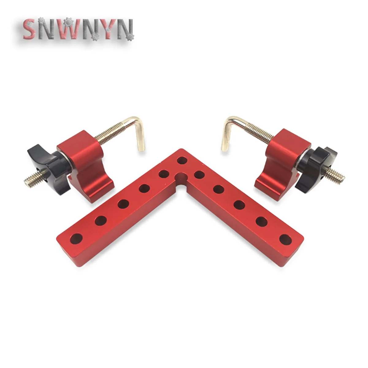 

3 шт./компл. Регулируемый деревообрабатывающий зажим для позиционирования под прямым углом l-образное вспомогательное крепление