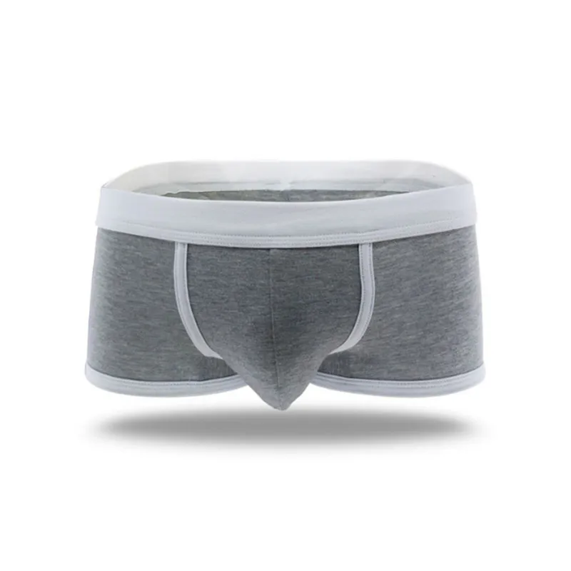 

No Side Cutting Underwear Modal Fibers Mens Big Space Underpant Homme Without Bondage Boxer Shorts