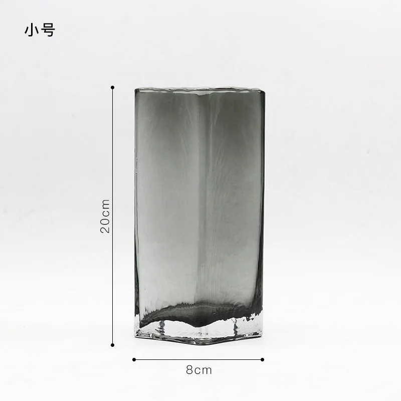 Светильник роскошная стеклянная ваза прозрачная водная культура для вставки в