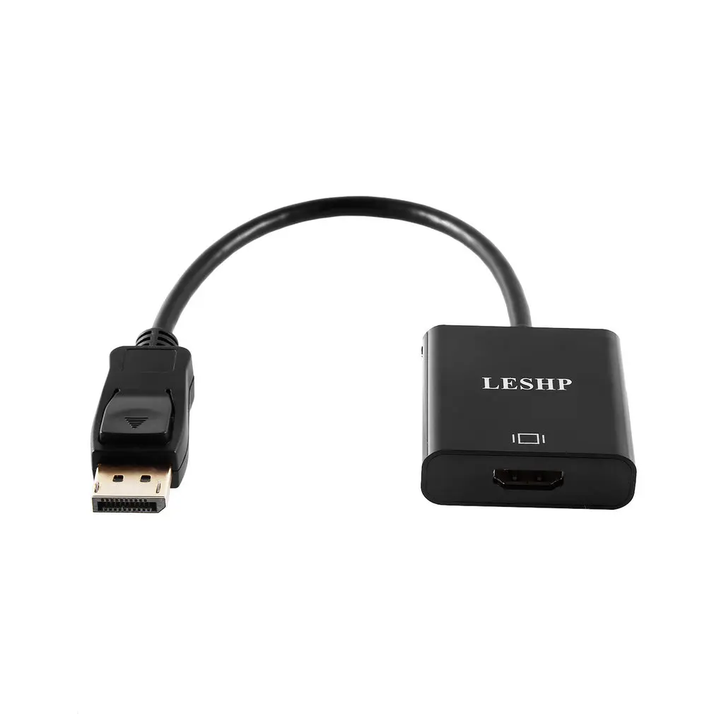 LESHP 4K разрешение активный DP к HDMI DisplayPort адаптер Папа мама Поддержка технологии