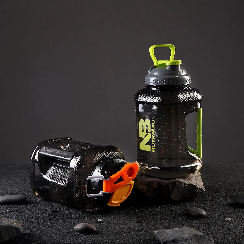 

2.2L Water Bottle For Drink Plastic Leak Proof Sports Bottles Protein Shaker Water Bottle Drinkware BPA FREE