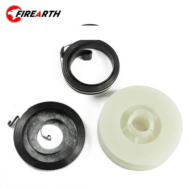 

3pcs Electric Chainsaw Easy Starter Pulley with 2 Springs Fit Chainsaw 4500 5200 5800 45cc 52cc 58cc Chainsaw Spare Parts
