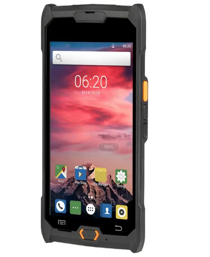 ISSYZONEPOS Прочный Android PDA 4G Портативный pos-терминал 1D 2D NFC считыватель штрих-кодов беспроводной сканер штрих-кодов устройство сбора данных через WiFi