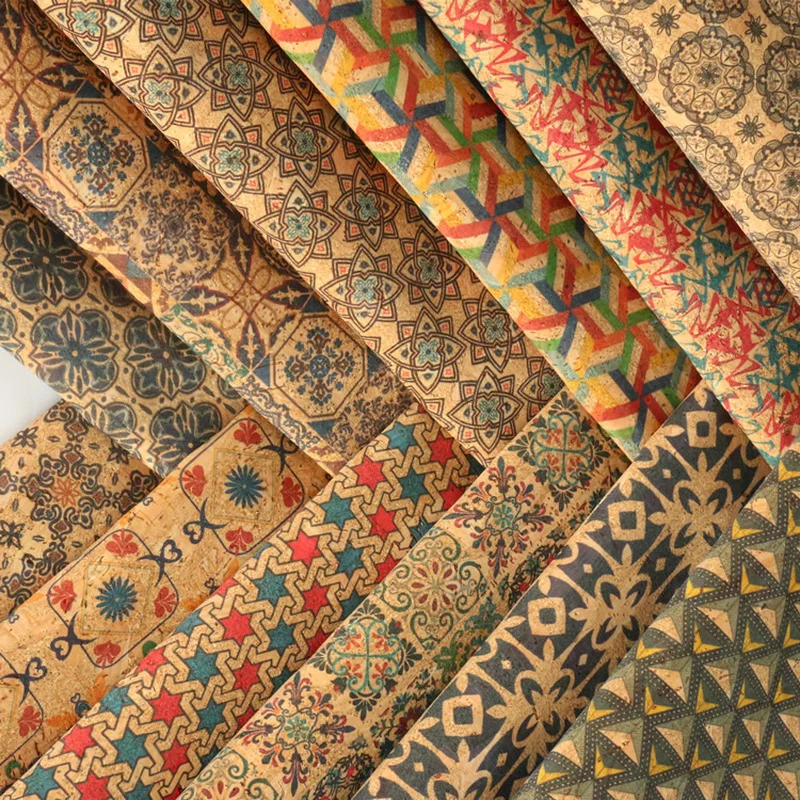 100*135 см пробка дерево эко-кожа специальная ткань отделка под багаж сумка обувь