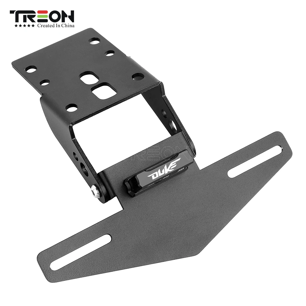

Motorcycle Adjustable License LED Lamp Number Plate Frame Holder Bracket For For KTM Duke 390 200 125 Duke RC390 2017 - 2020