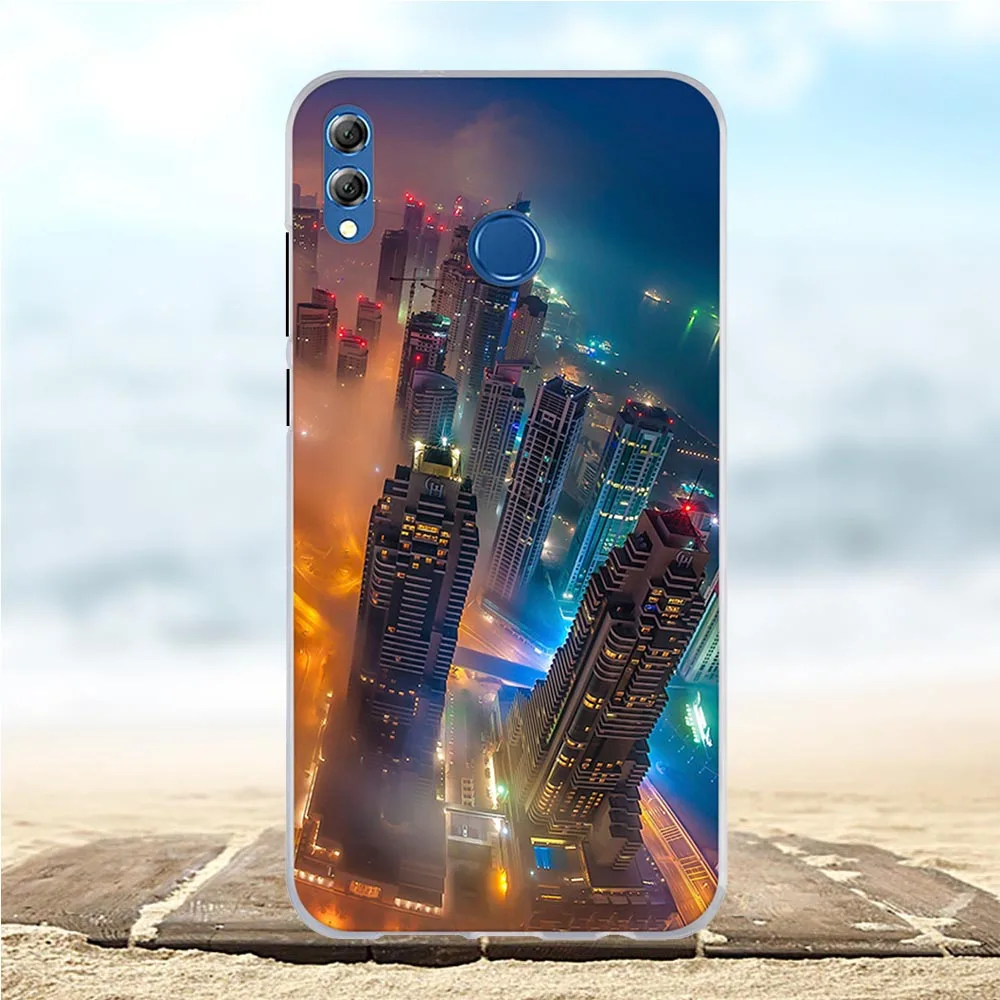 Чехол для Huawei Honor 8X MAX силиконовый чехол Enjoy Max 3D милый с кошкой Fundas 7 12 ''для
