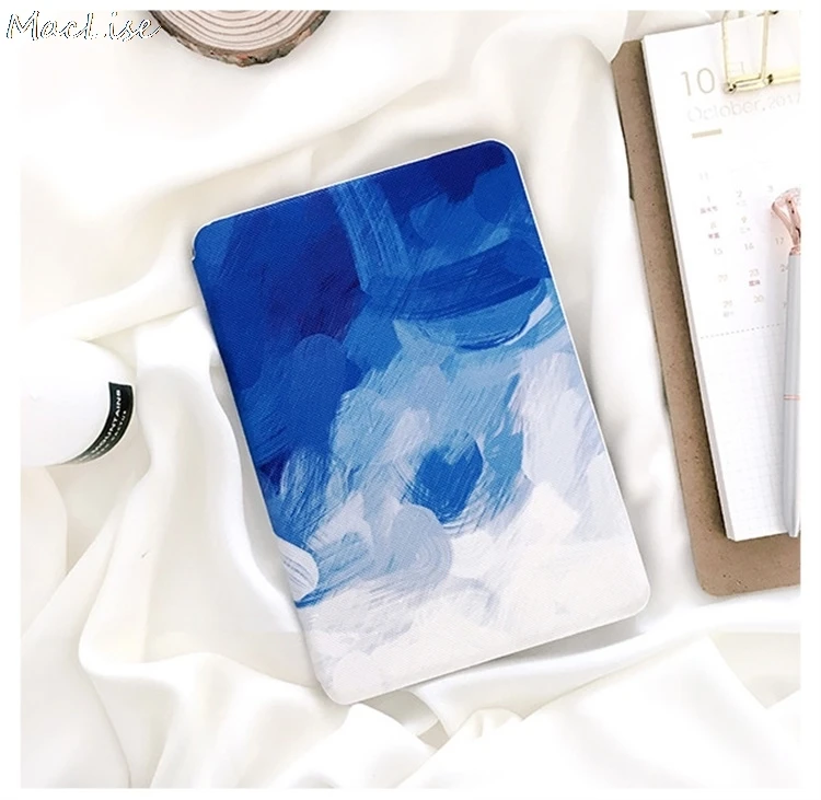 Illustrations PU and PC Material Support Protective Cover Case For iPad Air 1 2 Mini 1234 iPad 234 iPad 9.7inch