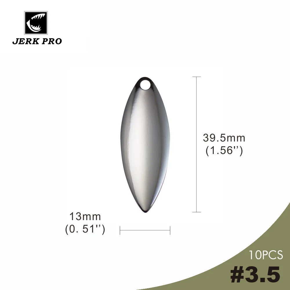 Рыболовные Спиннеры с лезвиями из гладкой стали размер 3 5 10 шт. | Спорт и