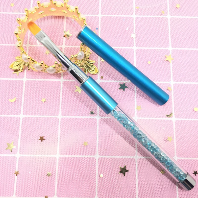 Дизайн ногтей ручка с кисточкой металл акрил резьба по дереву гель УФ Живопись