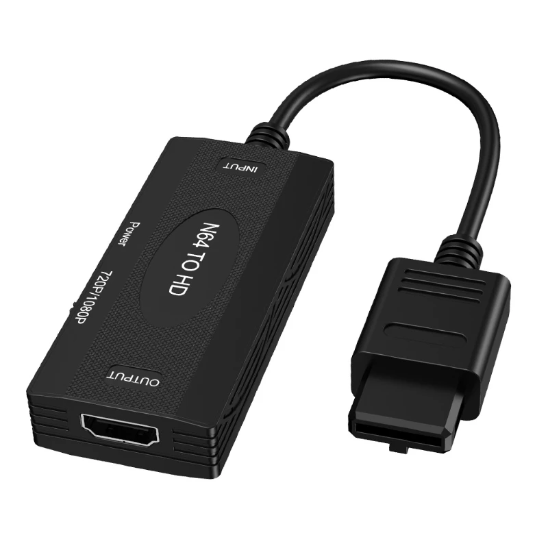 

Адаптер преобразователя N64 в HDMI для Nintendo 64 Game Cube Plug and Play K5DB