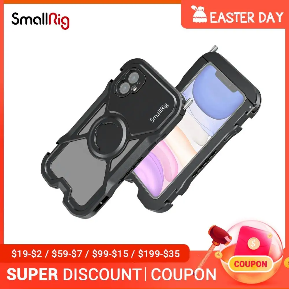 Клетка для мобильного телефона SmallRig Pro iPhone 11 (черная) клетка видеосъемки с