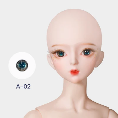 c 1/3 BJD глаз 14 мм костюм для вашей куклы 60 см много видов цветов можно выбрать - Цвет: c