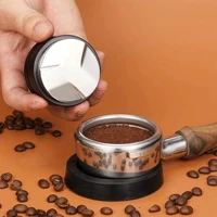 stainless steel coffee tamper stainless steel household portable coffee dispenser coffee powder hammer leveler coffee accessorie