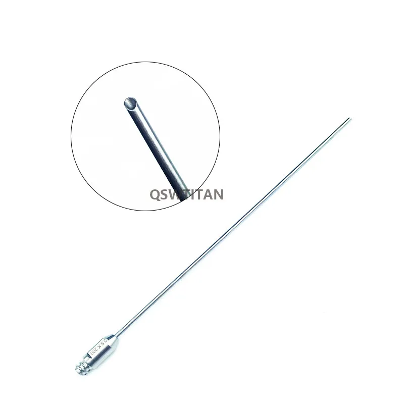 Липосакция Cannulas одно отверстие с открытым наконечником пластической хирургии