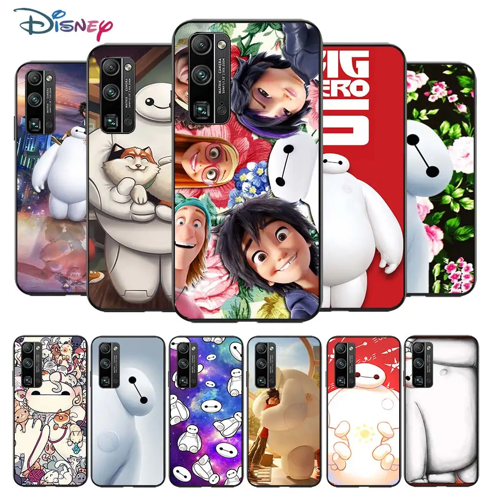 

Big Hero 6 for Huawei Honor V30 20 Pro X10 9S 9A 9C 9X 8X 10 9 Lite 8 7 Pro Silicone Soft Black Phone Case