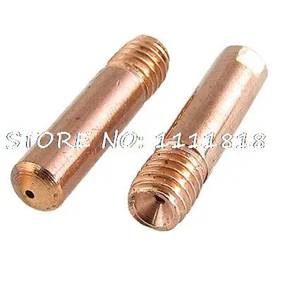 

20 Pcs Male Thread 1mm Hole CO2 Welding Solder Nozzle Tip