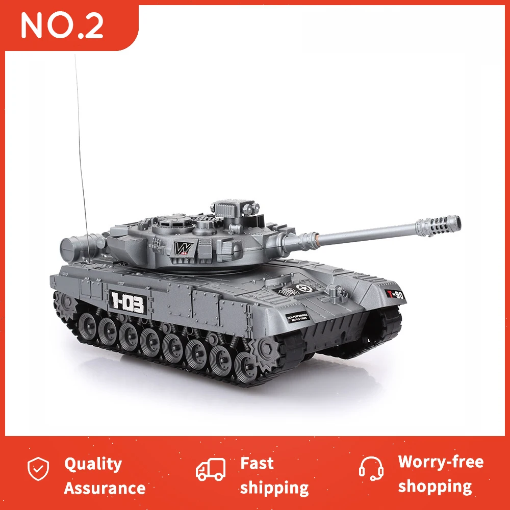 Радиоуправляемый Танк боевой Пуск для пересеченной местности гусеничный