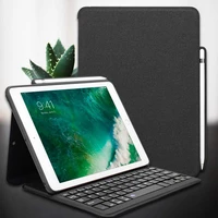 keyboard case for ipad pro 12 9 2015 2017 built in pencil holder cloth pattern smart keyboard for ipad pro 12 9 myl 64k coque