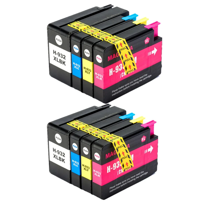 Чернильный картридж HTL 932XL 933XL для hp 932 933 CN053A CN054A CN055A CN056A совместим с 6100 6600 6700 7110 7610