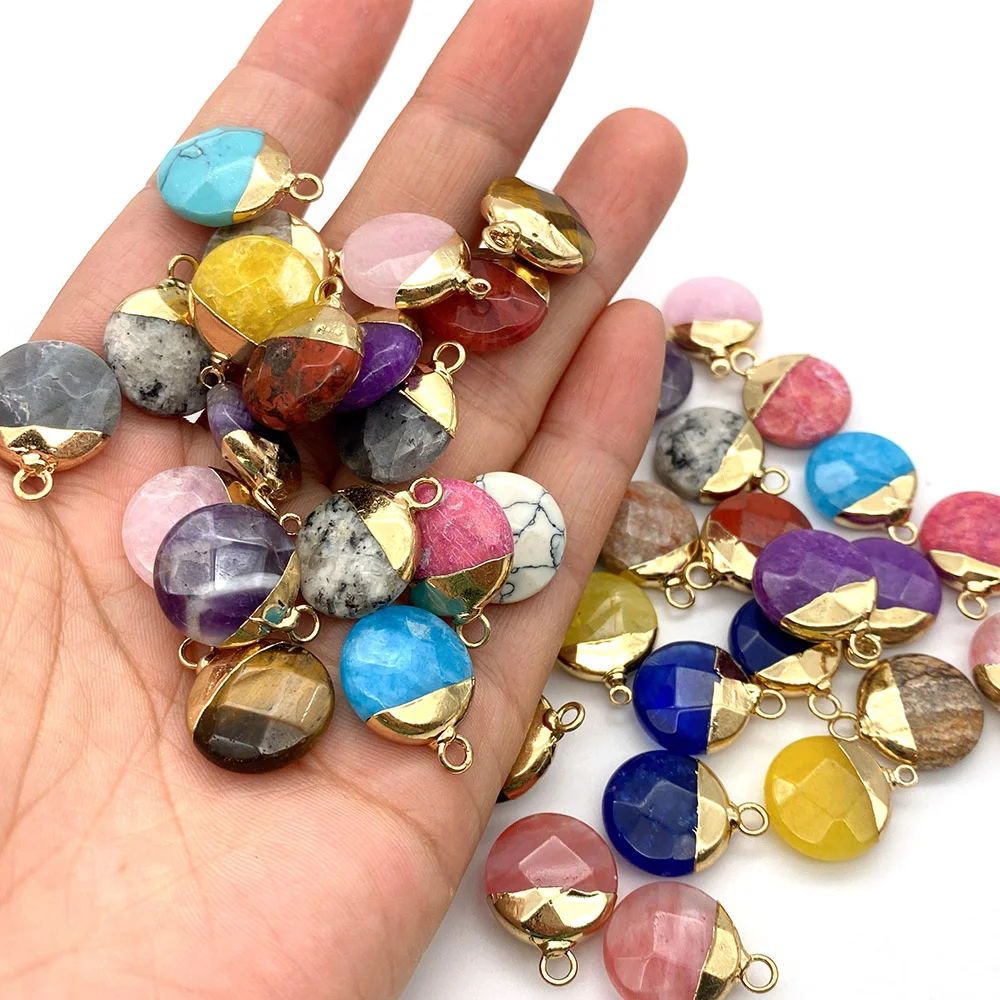 Ожерелье и серьги из натурального камня тигровый глаз | Украшения аксессуары