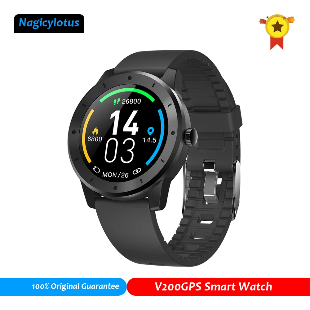 Мужские Смарт часы спортивные и фитнес трекер Поддержка Android IOS Телефон 1 28 &quotIPS