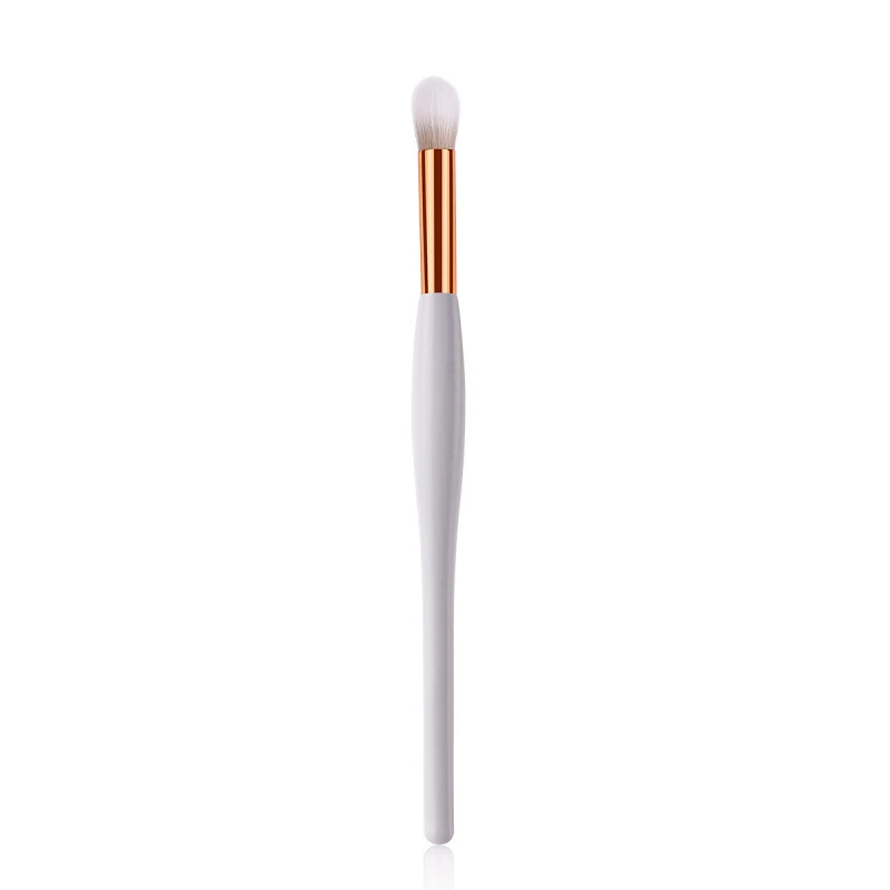 7- Eyeshadow brush Набор профессиональных кистей для макияжа, мягкая основа, пудра, румяна, тени для век, консилер, Кисть для макияжа глаз, деревянные Кисти для косметики, инструменты - Handle Color: 7- Eyeshadow brush