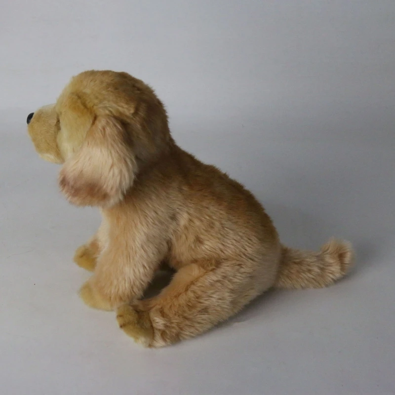 

High-Quality Handmade Simulation Labrador Dog Toy Doll Stuffed Plush Animal Kids