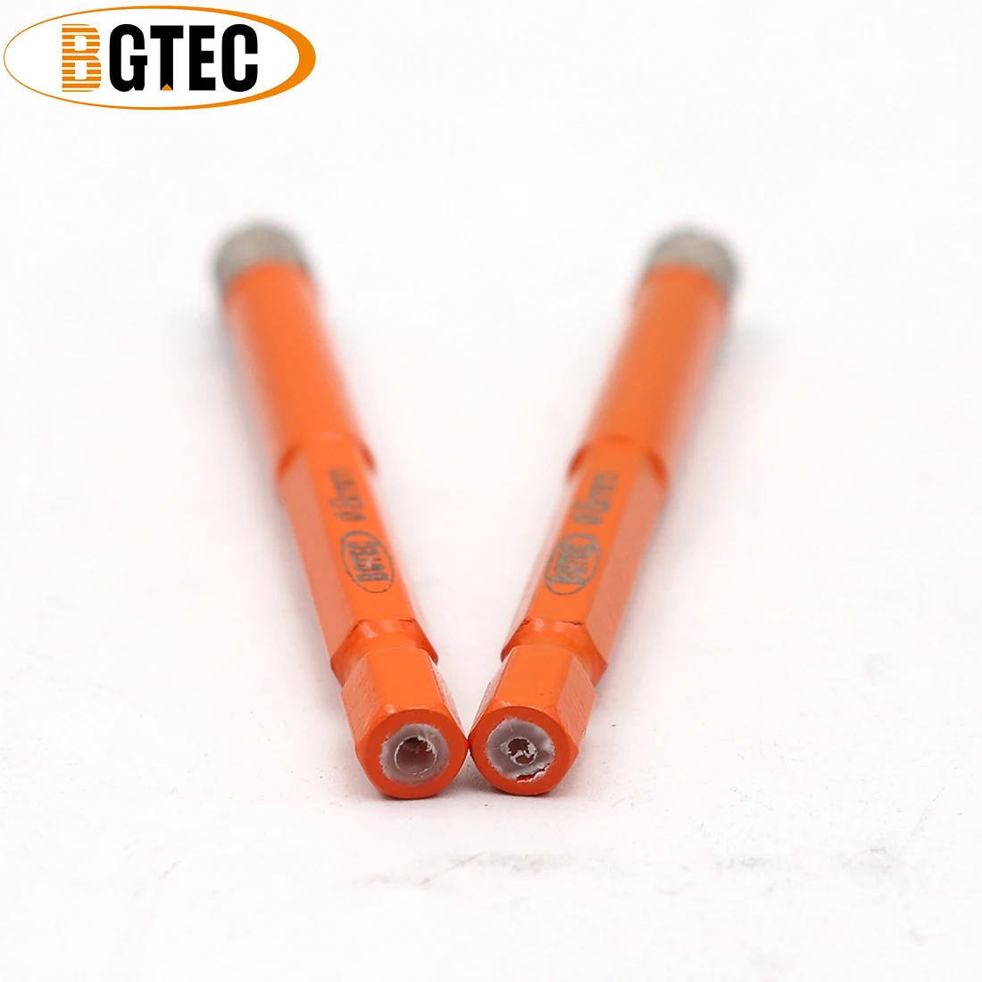 Буровые сверла BGTEC с шестигранным хвостовиком быстросъемные вакуумные Алмазные