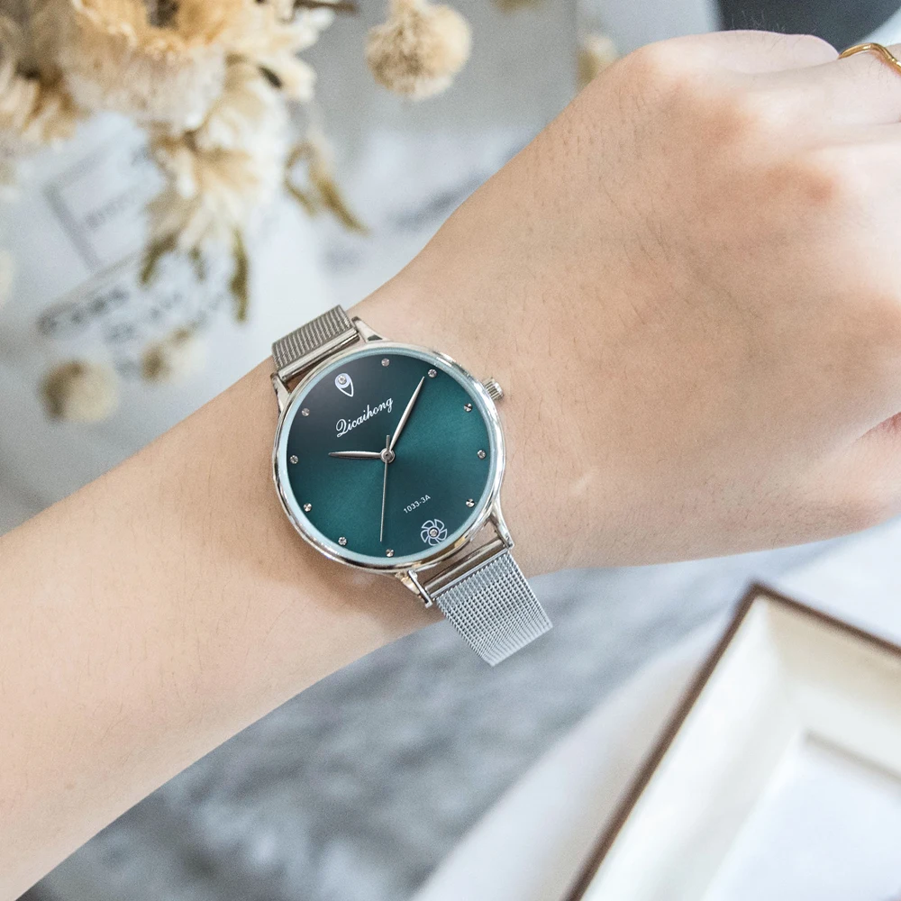 Часы наручные женские кварцевые с браслетом модные креативные брендовые со