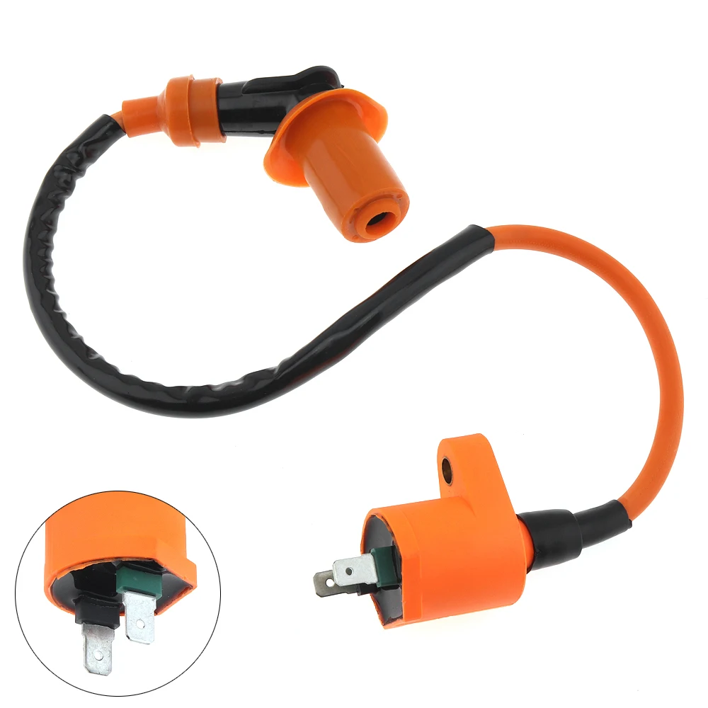 50 см пластиковая + металлическая катушка высокого давления зажигания для скутера