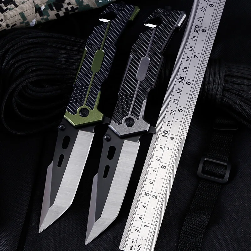 

Folding knife self-defense knife outdoor high hardness Swiss multifunctional folding knife outdoor survival knife