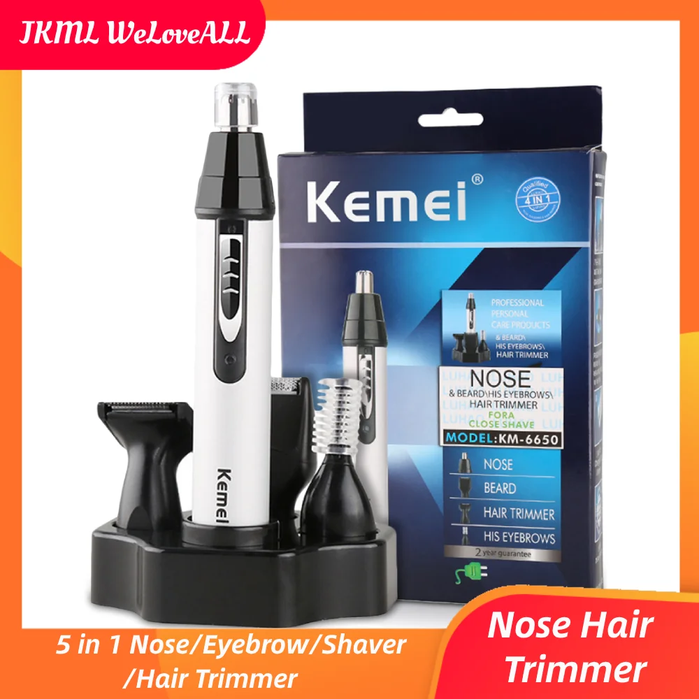 

Multifunctional Mens Nose Hair Trimmer Nasal Shaver Rechargeable Hair Removal Eyebrow Trimer Shaver Haircut Personal Care Tools