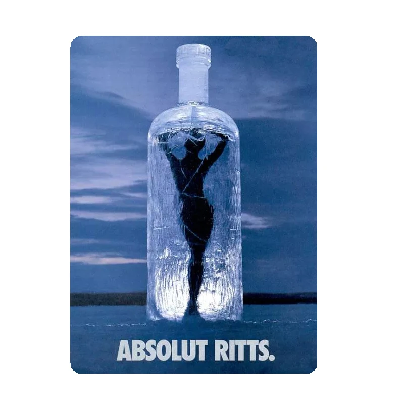 Металлический жестяной плакат с надписью Корона Экстра настенный абсолютного