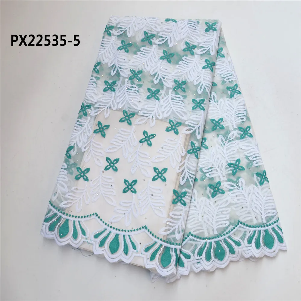 Африканвечерние новый дизайн белая сетка кружева вышивка ткань светлый